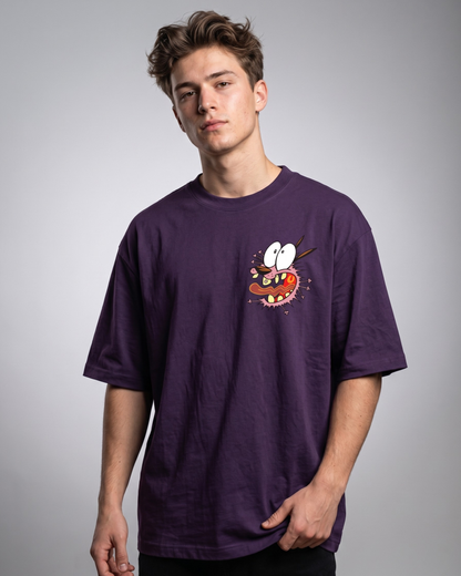 Screaming Courage - Oversized Tee