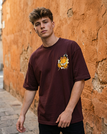 Garfield Breakout - Oversized Tee