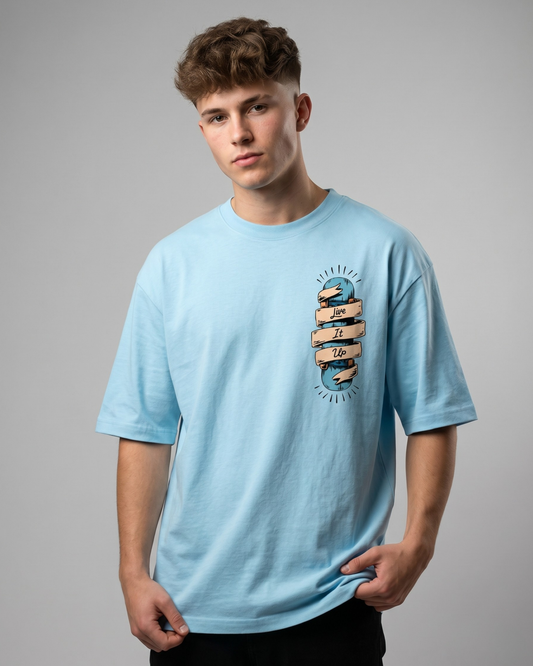 Live It Up - Oversized Tee