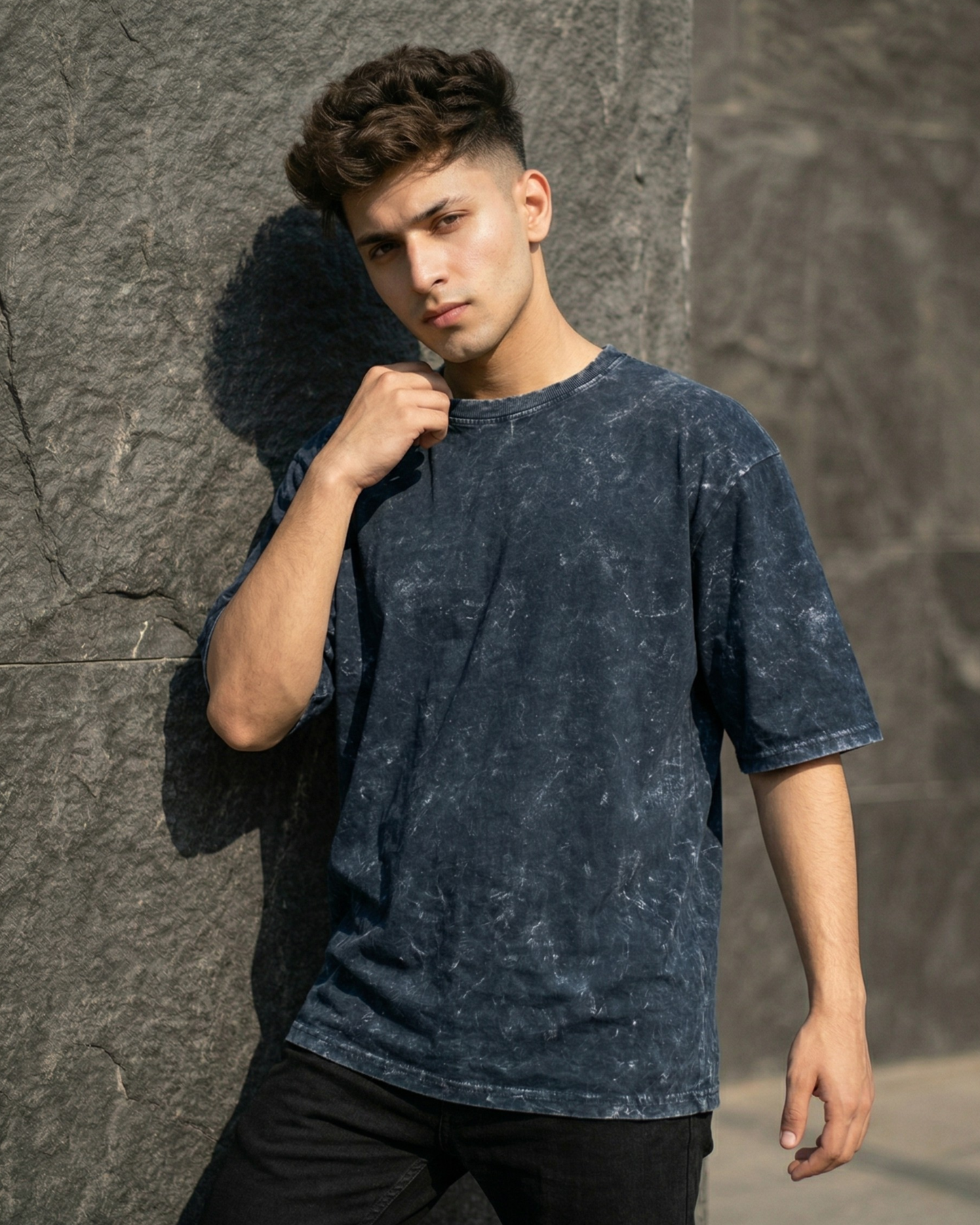 Fade Drop - Acid Washed Oversized Tee