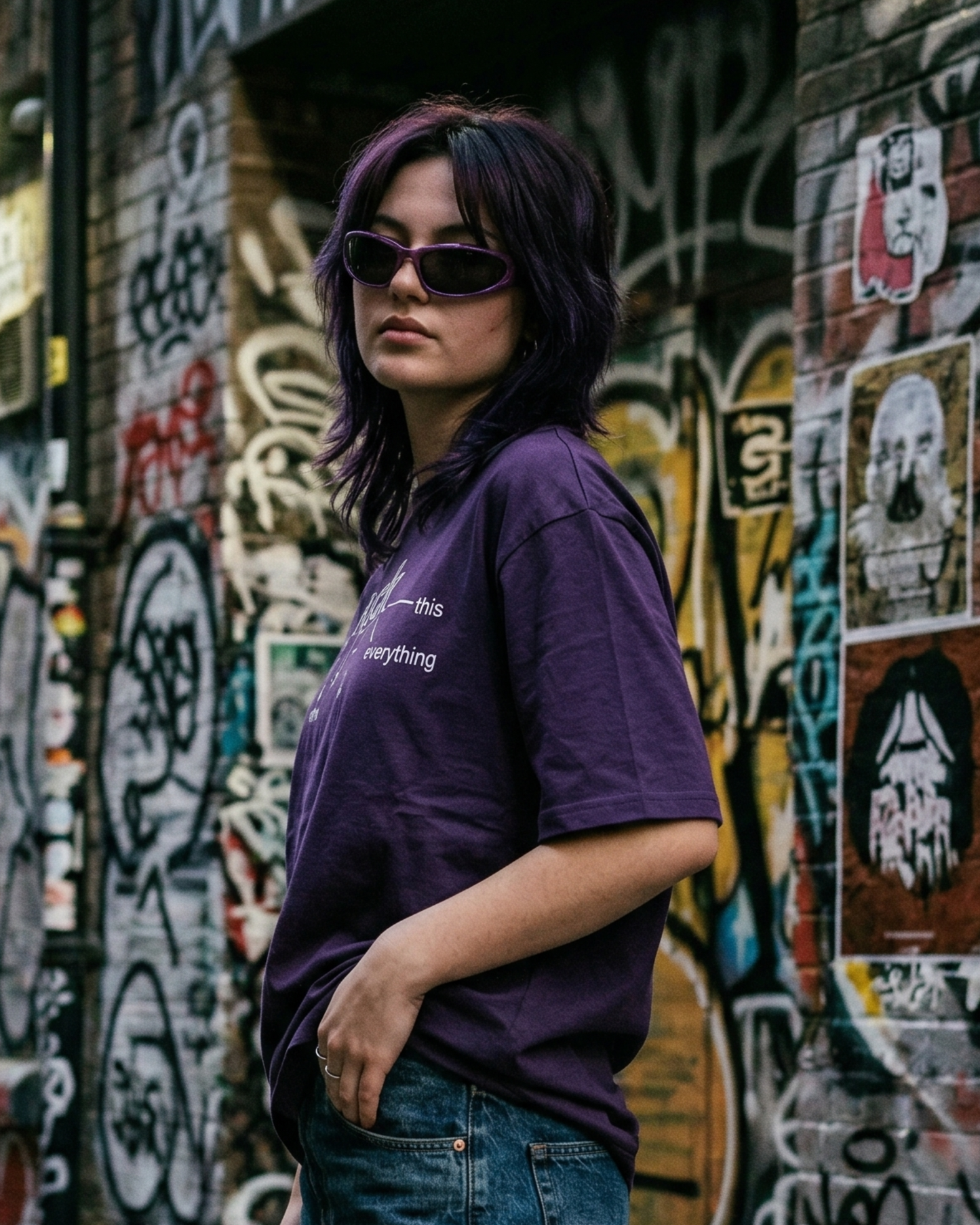 F Everything Flowchart – Oversized Tee