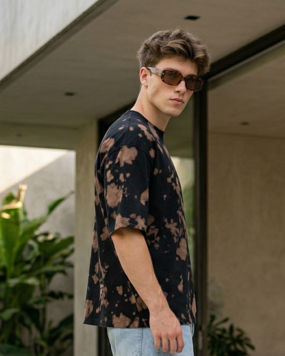 Midnight Rust - Tie Dye Oversized Tee
