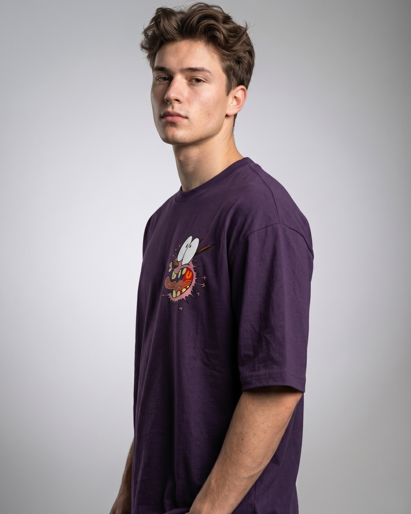 Screaming Courage - Oversized Tee