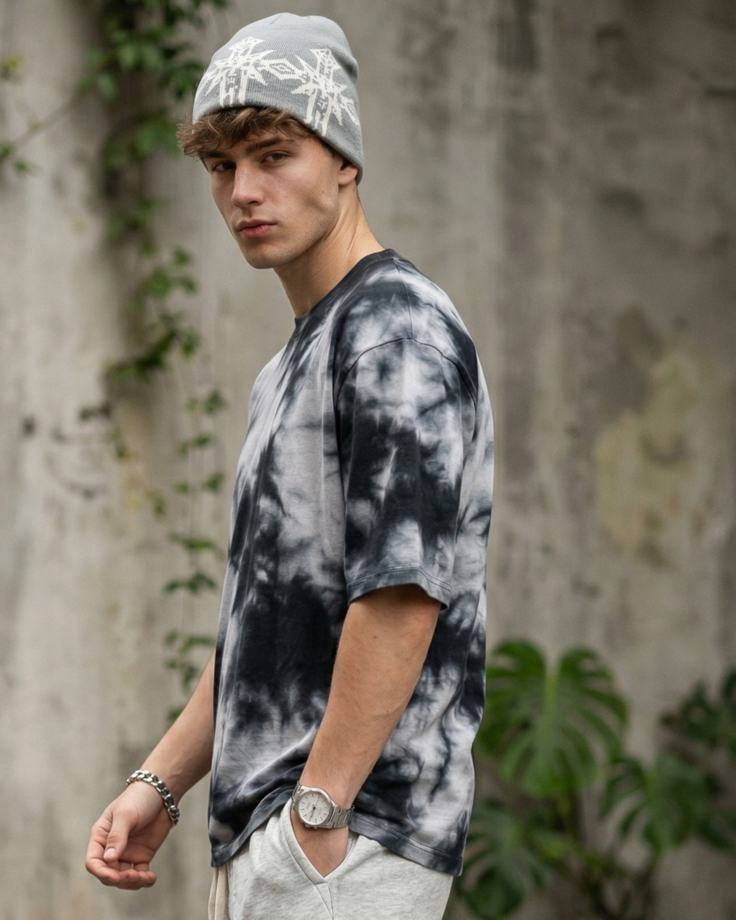 Moon Fade - Tie Dye Oversized Tee