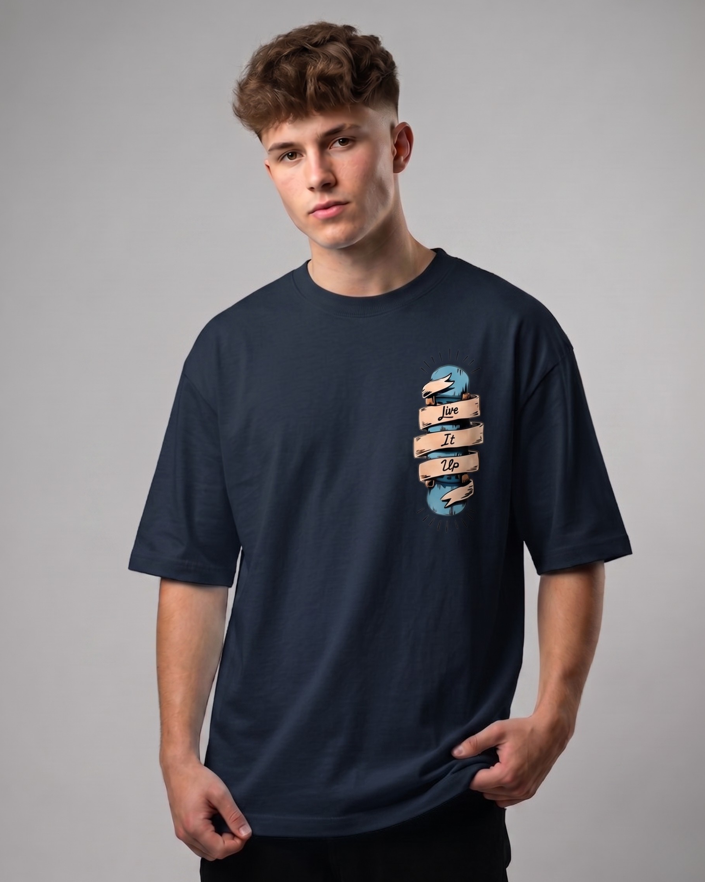 Live It Up - Oversized Tee