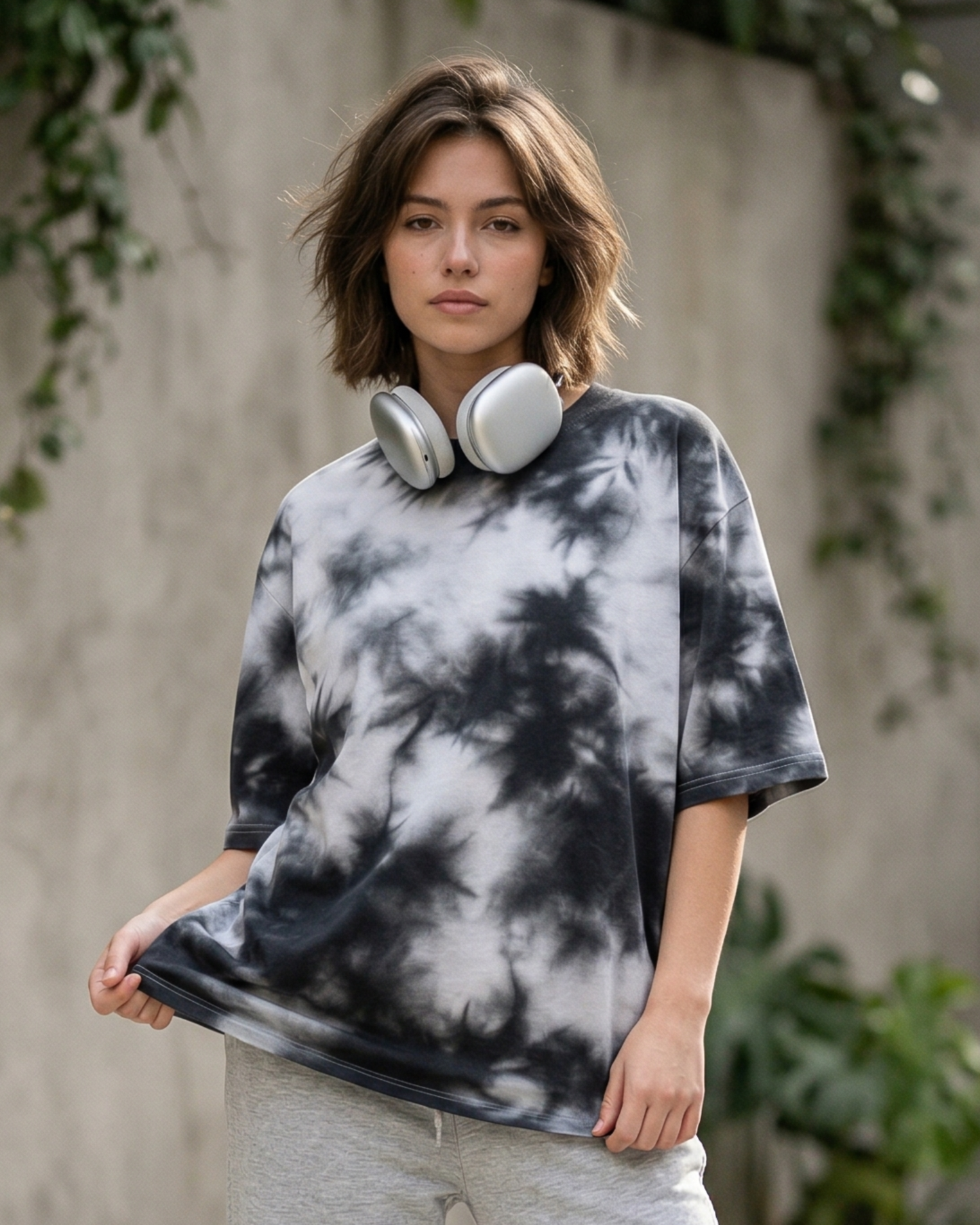 Moon Fade - Tie Dye Oversized Tee