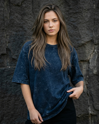 Fade Drop - Acid Washed Oversized Tee