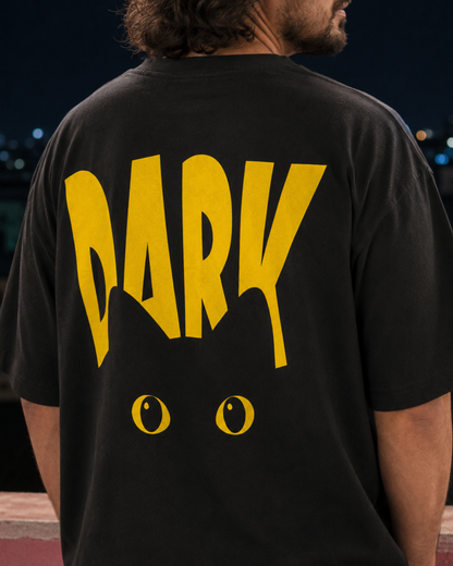 Dark Cat - Oversized Tee