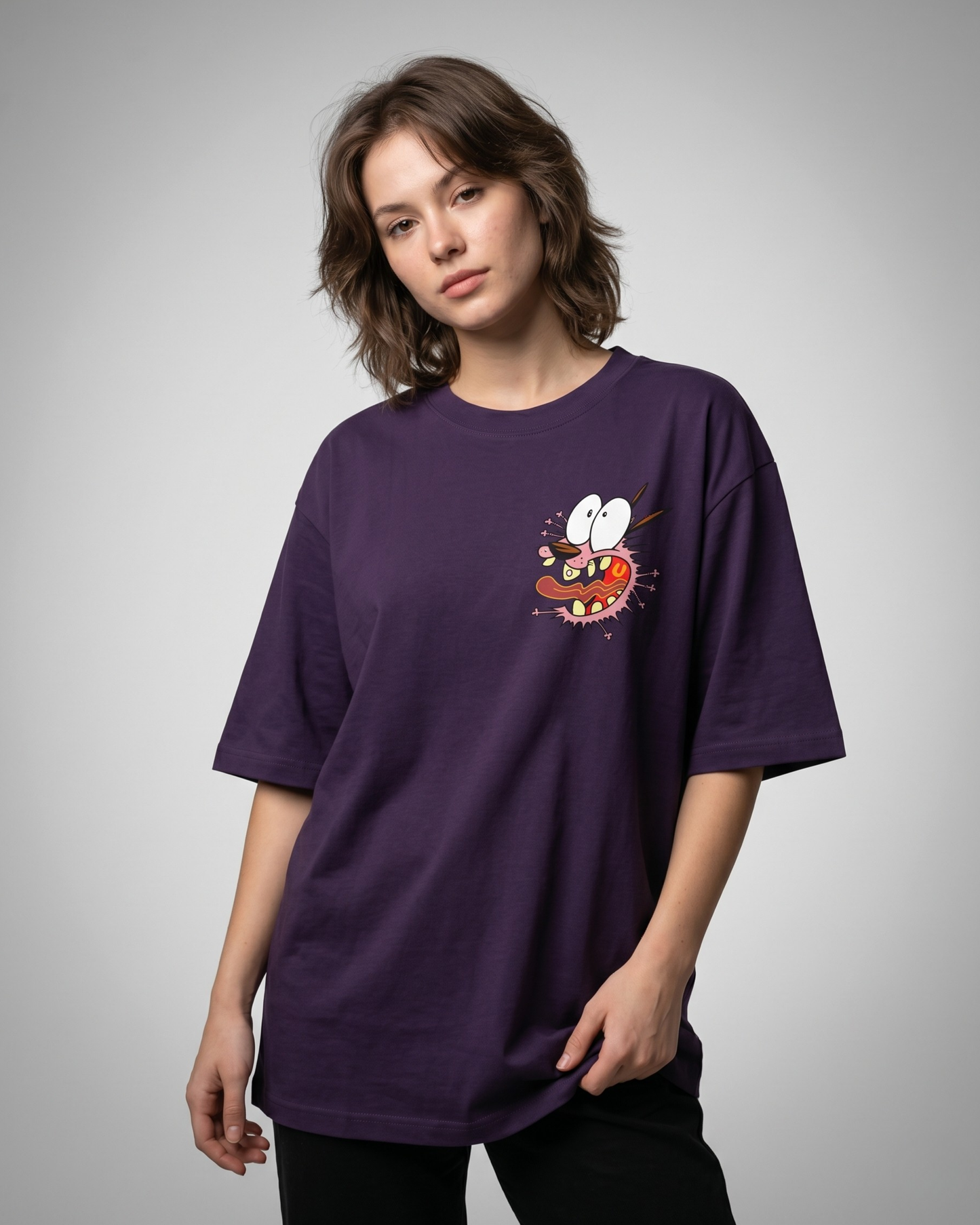 Screaming Courage - Oversized Tee
