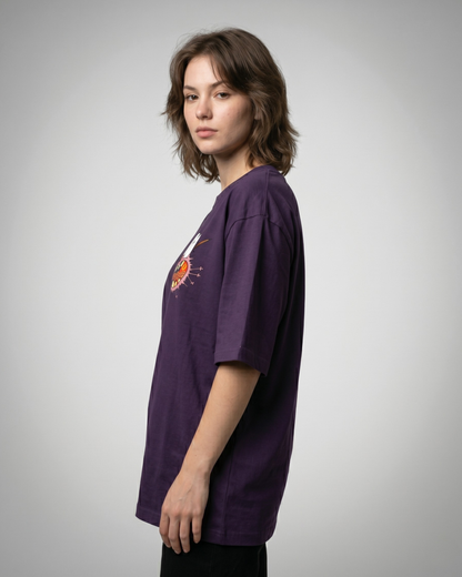 Screaming Courage - Oversized Tee