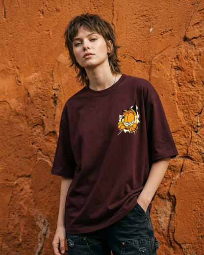 Garfield Breakout - Oversized Tee