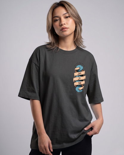 Live It Up - Oversized Tee