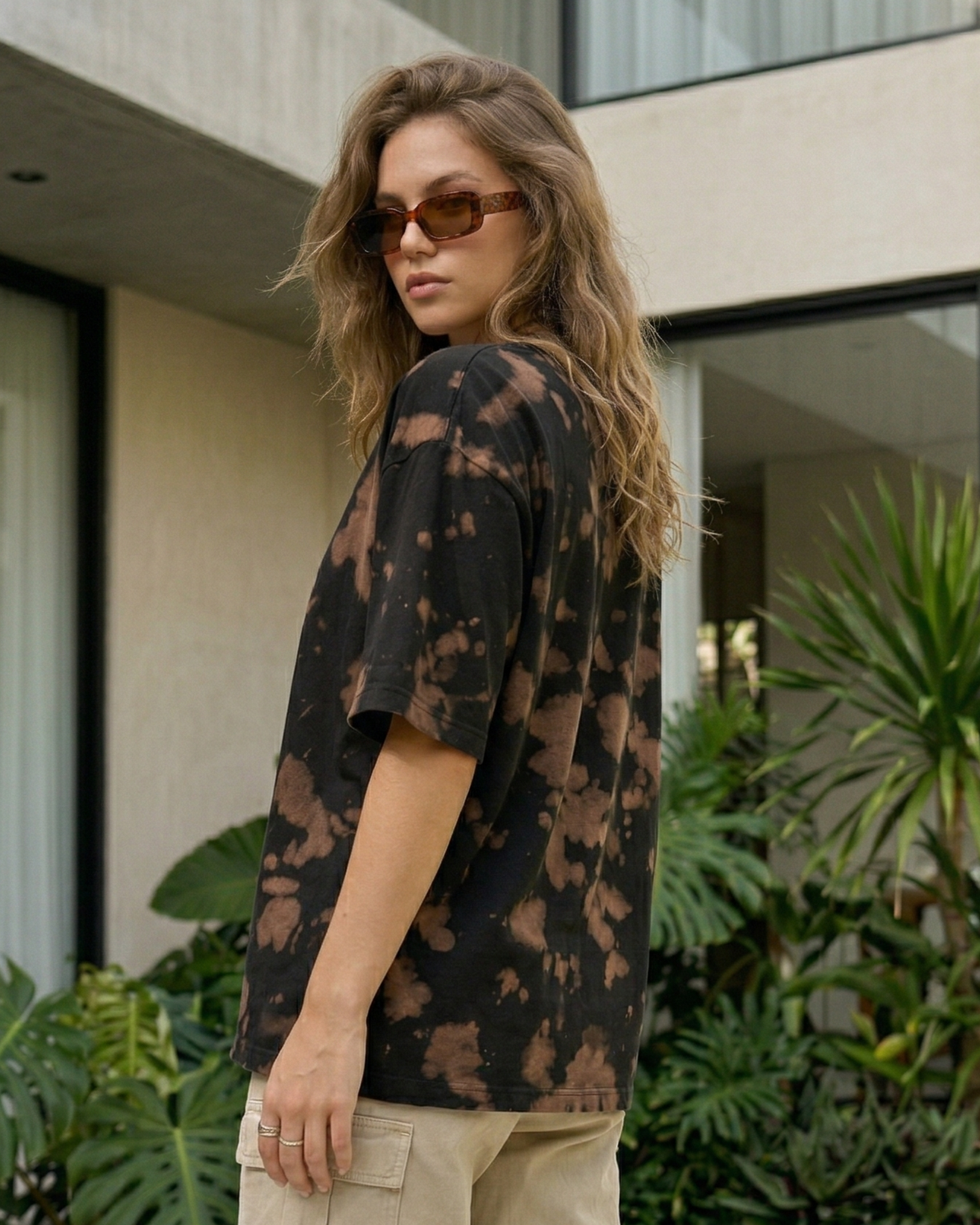 Midnight Rust - Tie Dye Oversized Tee