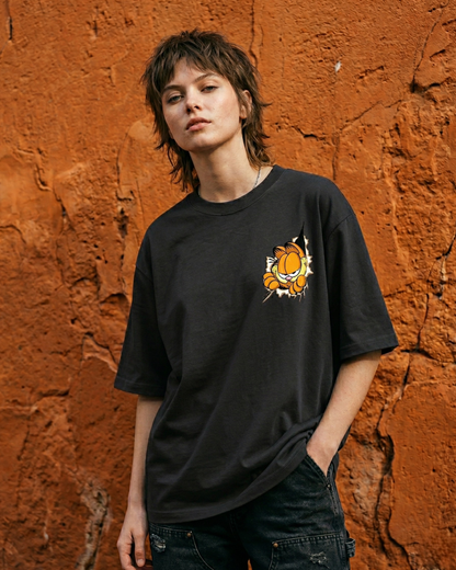 Garfield Breakout - Oversized Tee