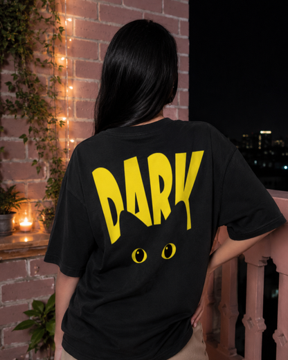 Dark Cat - Oversized Tee